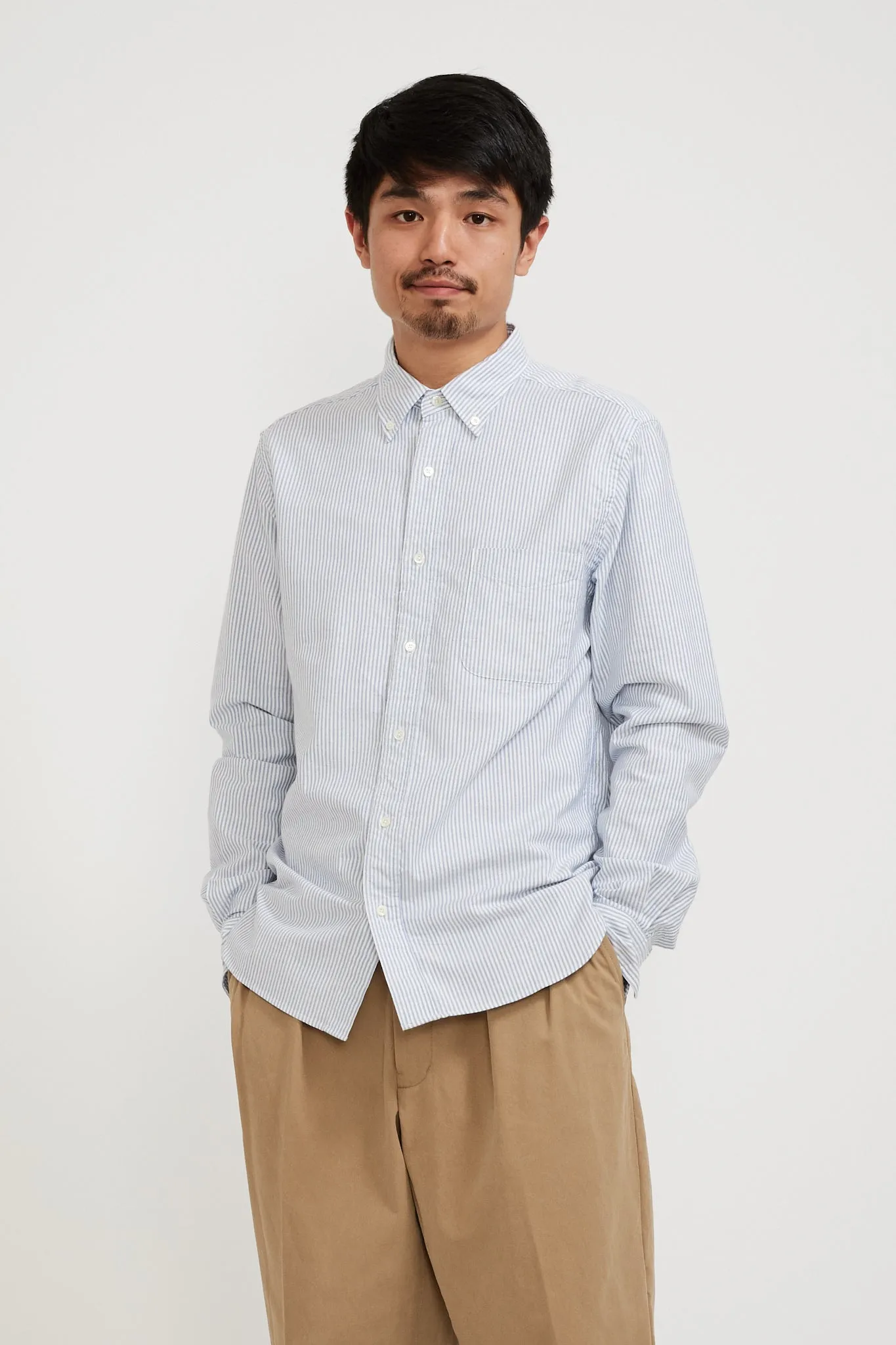 B.D. Oxford Candy Stripe Blue