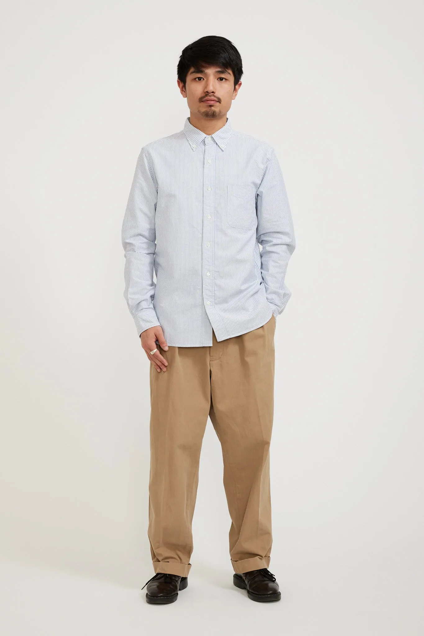 B.D. Oxford Candy Stripe Blue