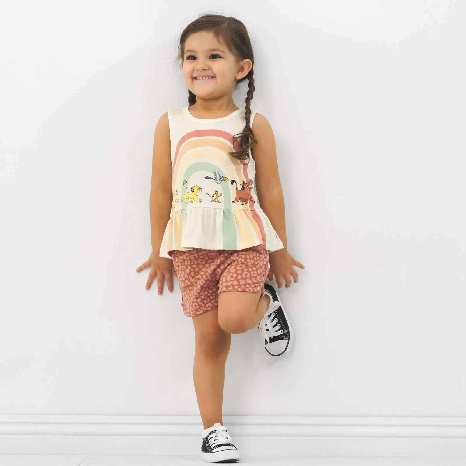 Disney Lion King Graphic Peplum Tank
