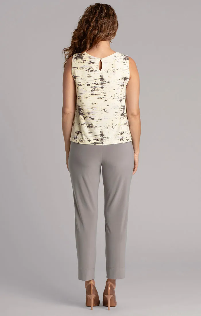 Flared Shell Top Print