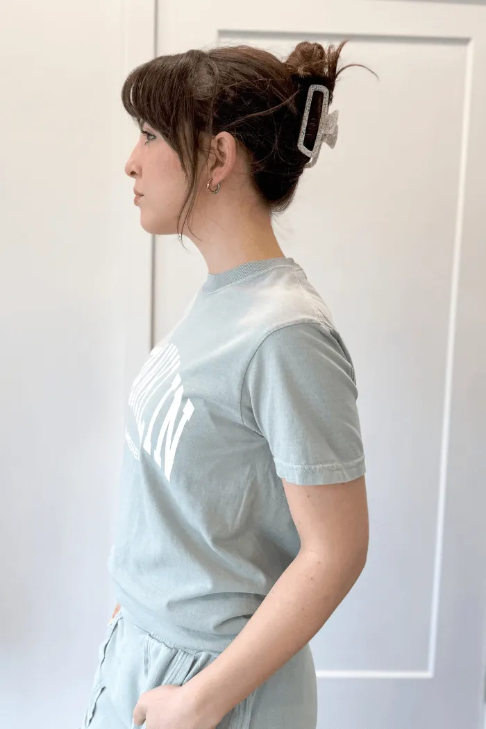Franklin Graphic Tee in Sage