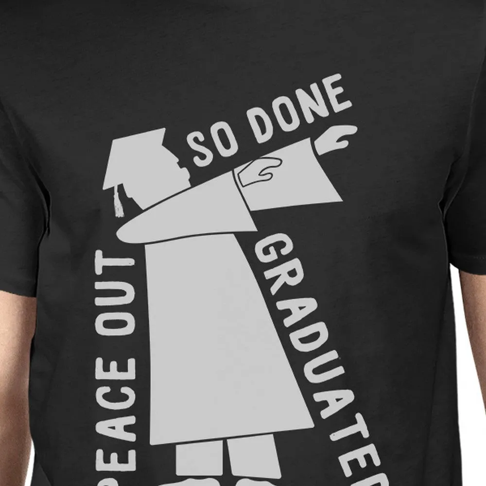 Graduated Dab Dance Mens Black Shirt