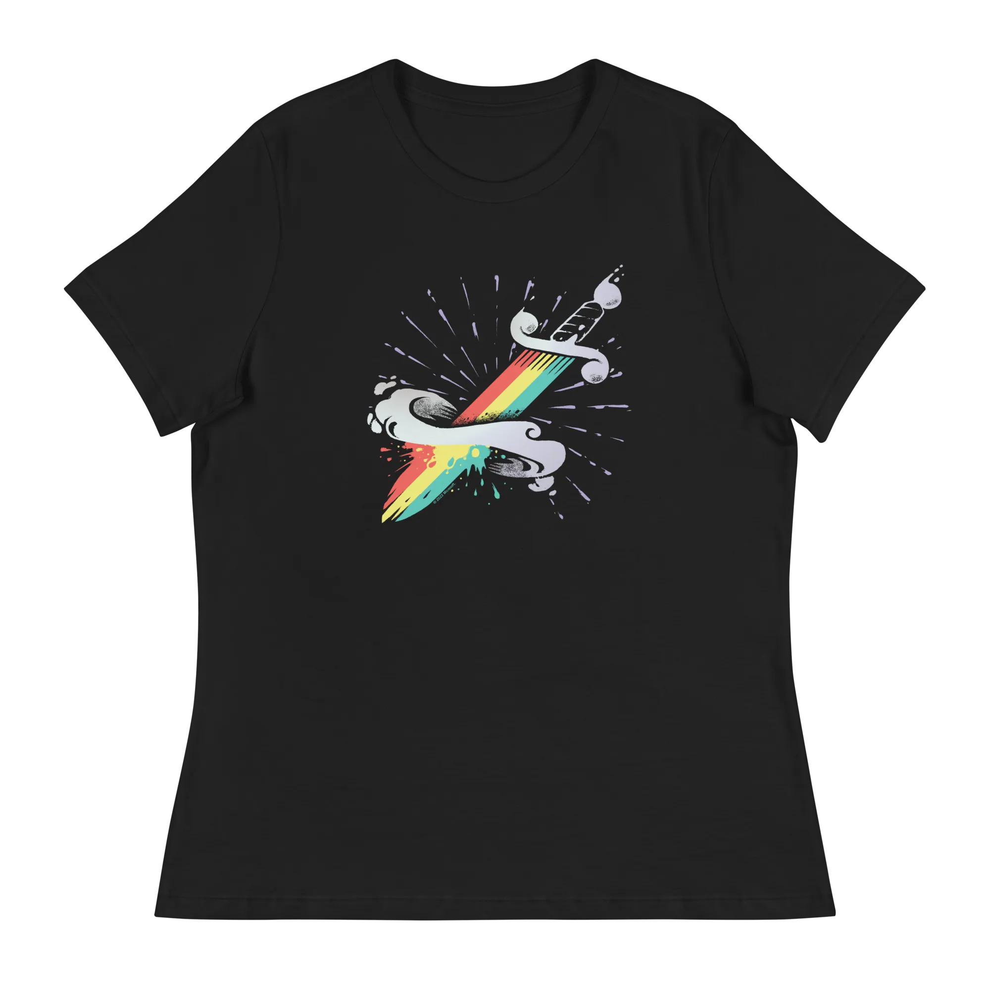 Grounded Willow Sad Stab Women's Relaxed T-Shirt