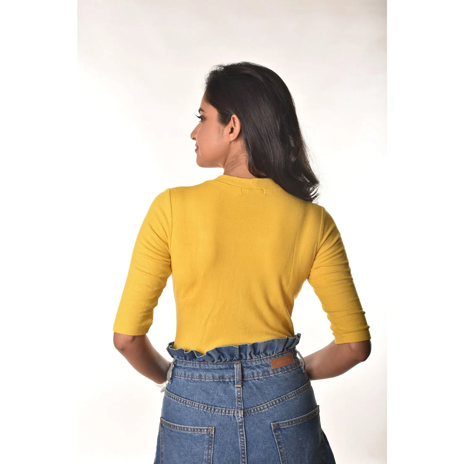 Hosiery Blouses - Elbow Sleeves - Plus Size