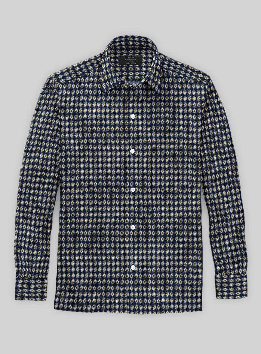 Italian Dorotea Summer Linen Shirt