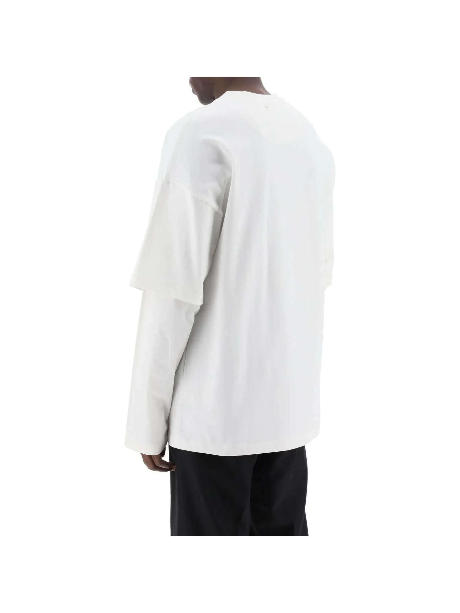 Layered Crew Neck Sweater