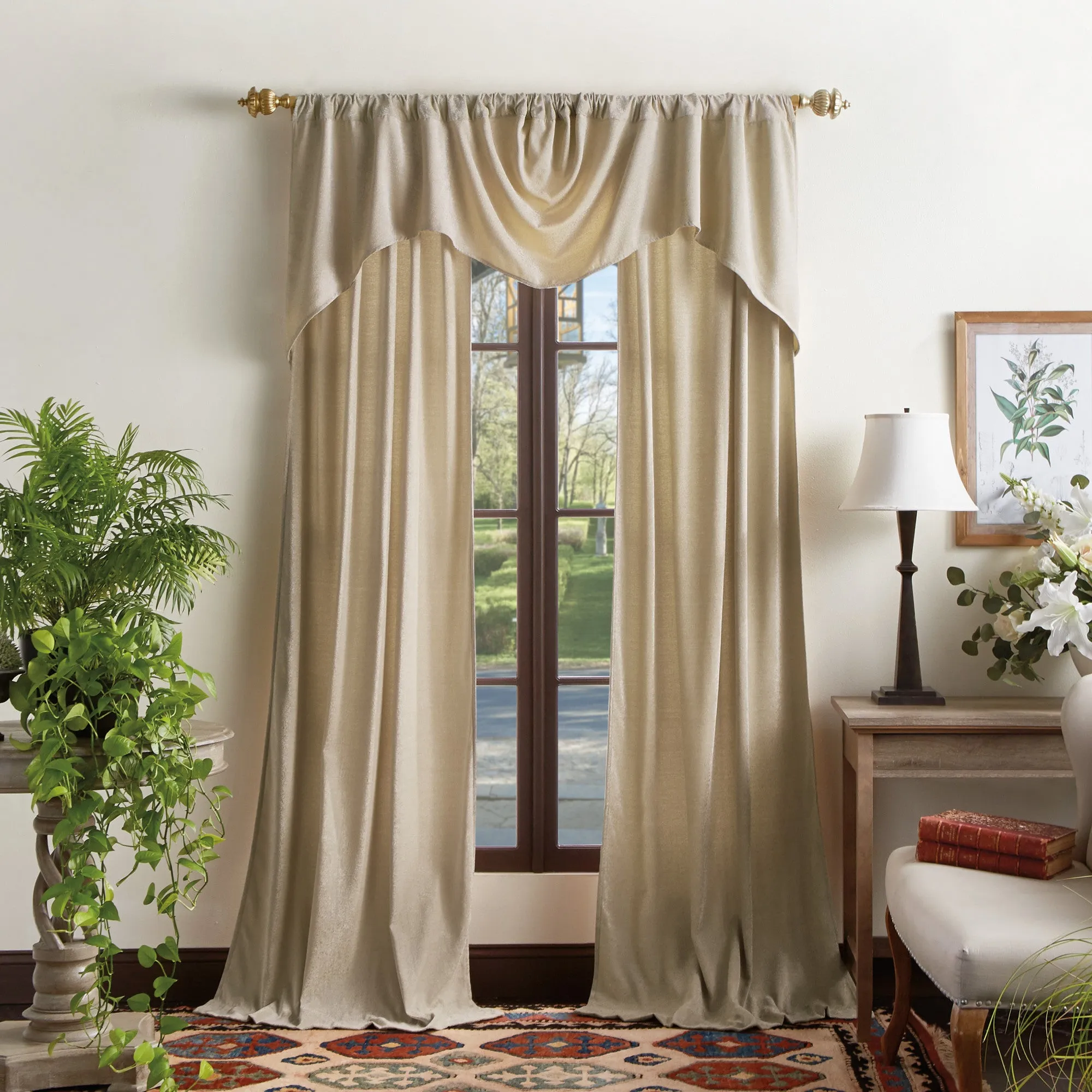 Martha Stewart Naples Chenille Valance