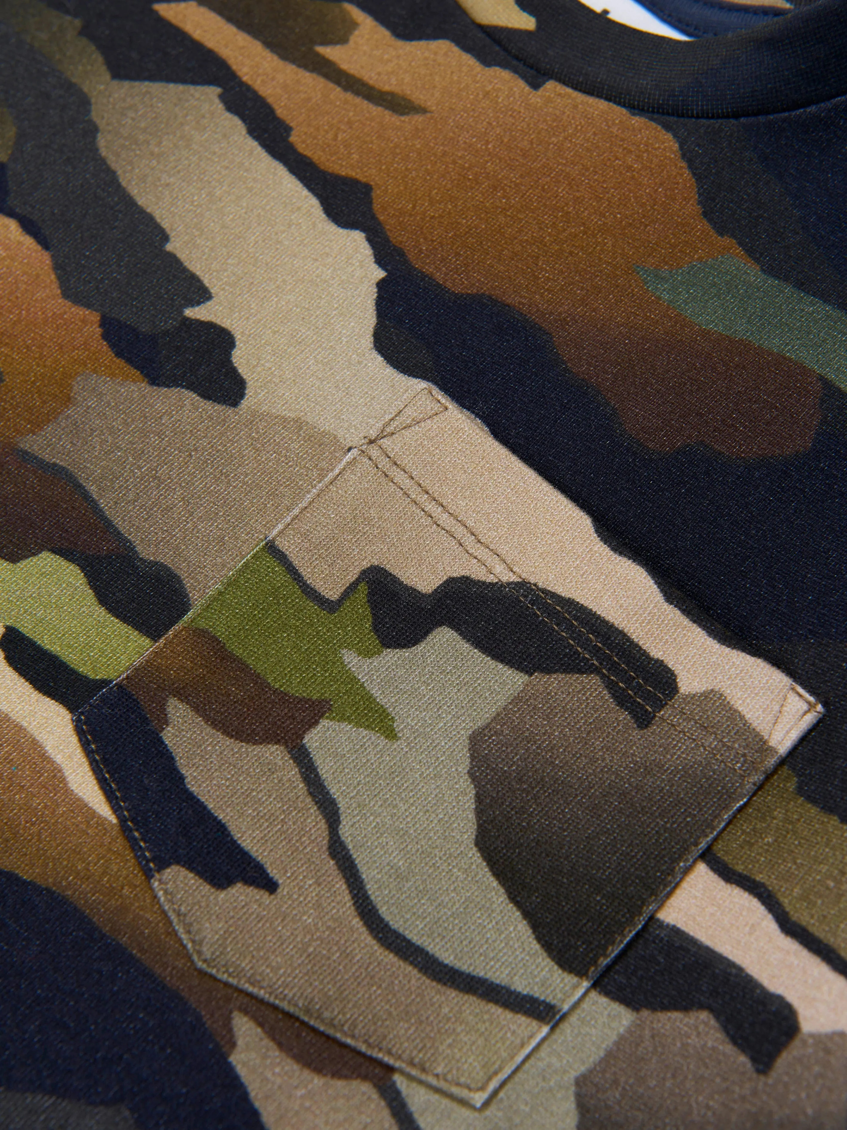 Molo Boys Organic Cotton Camouflage T-Shirt