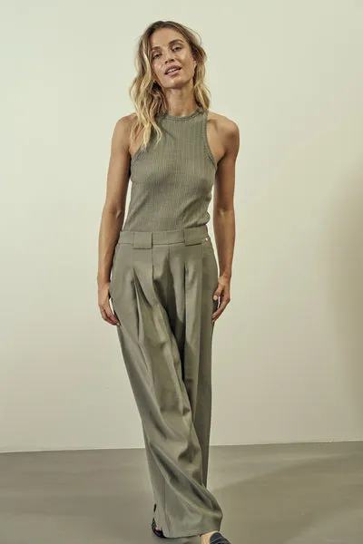 Mos Mosh Mendez Tank Top - Dusty Olive